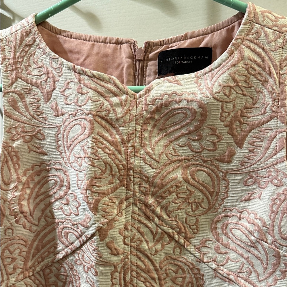 Victoria Beckham Blush Paisley Top L